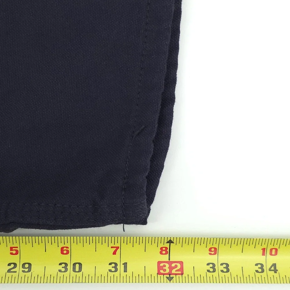 Carhartt Mens Pants FR Flame Resistant Cargo 36x32 Navy Blue Workwear Utility